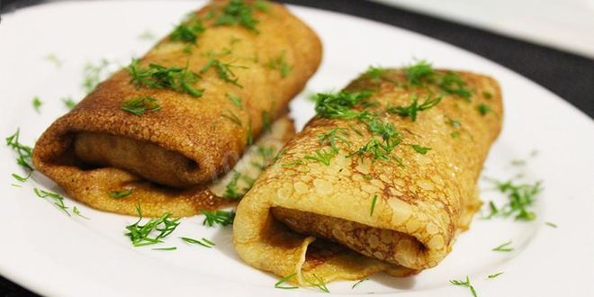 Рецепт блинчиков с ливерной колбасой