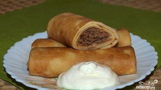 Рецепт Блинчиков с ливером