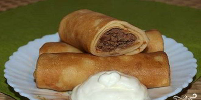 Рецепт блинчиков с ливером