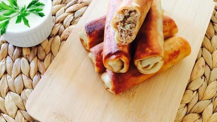 Рецепт Блинчиков с мясом