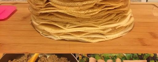 Шаг 5: блинчиков с мясом