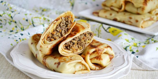 Рецепт блинчиков с печенью