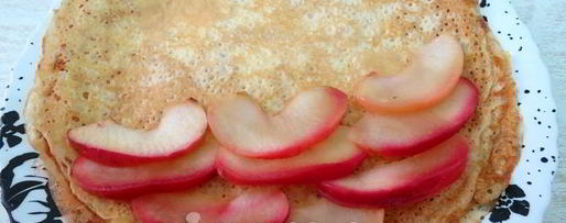 Шаг 12: блинчиков с яблоками и корицей