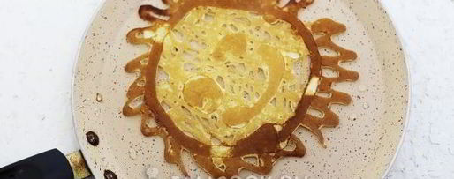 Шаг 5: блинов ажурных на молоке