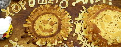 Шаг 7: блинов ажурных на молоке