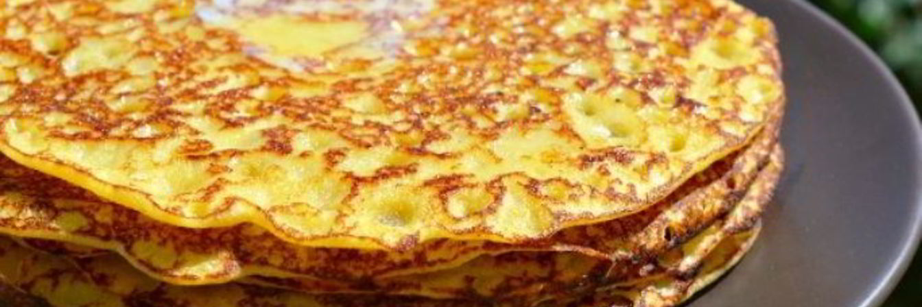 Рецепт Блинов из кукурузной муки