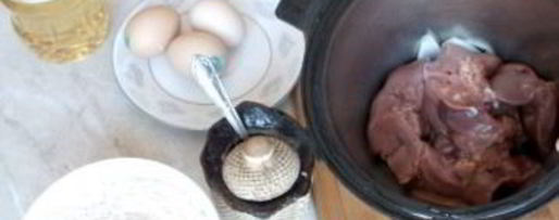 Шаг 1: блинов из печенки