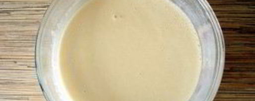 Шаг 1: блинов на ряженке тонкие