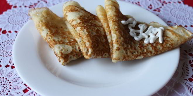 Рецепт блинов простых