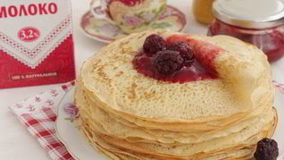 Рецепт Блинов пухлых