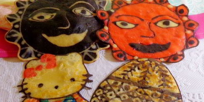 Рецепт блинов-рисовашек