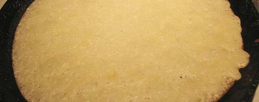 Шаг 4: блинов с кокосовой стружкой и клубничным соусом