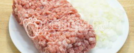 Шаг 5: блинов с куриным фаршем