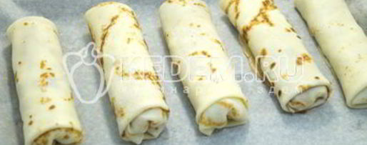 Шаг 9: блинов с куриным фаршем