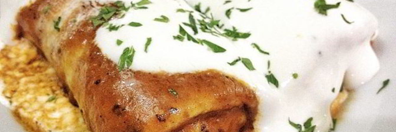 Рецепт Блинов с мясом