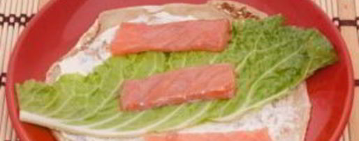 Шаг 1: блинов с семгой и творожным сыром