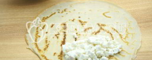 Шаг 7: блинов с творогом и сгущенкой