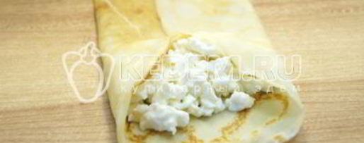 Шаг 8: блинов с творогом и сгущенкой