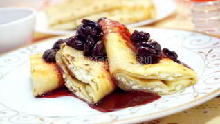 Рецепт Блинов с творогом