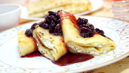Рецепт Блинов с творогом