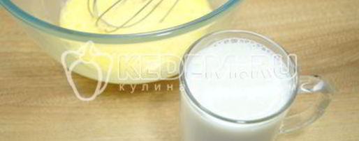 Шаг 1: блинов с ветчиной и сыром