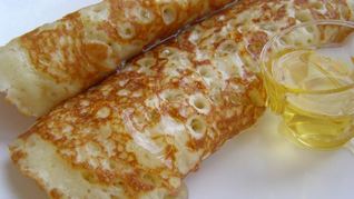 Рецепт Блинов толстых пышных