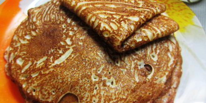 Рецепт блинов заварных на кефире