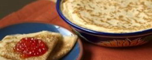 Шаг 5: дрожжевых блинов с икрой