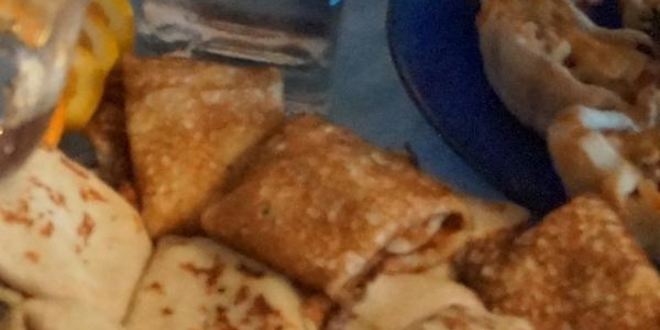 Рецепт фаршированных блинчиков с семгой и плавленным сыром