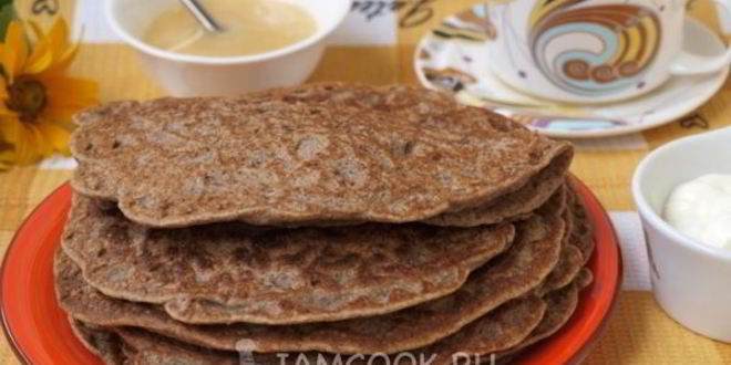 Рецепт гречневых блинов