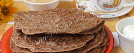 Шаг 7: гречневых блинов