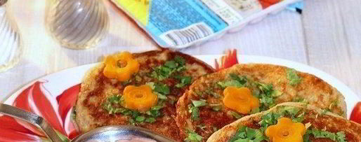 Шаг 10: картофельных блинчиков с крабовым припеком