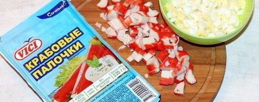 Шаг 2: картофельных блинчиков с крабовым припеком