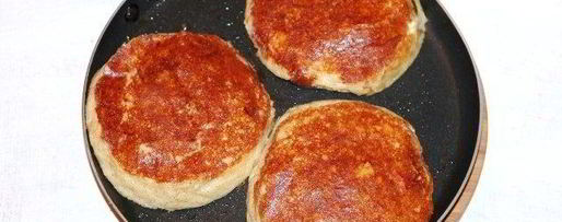 Шаг 7: картофельных блинчиков с крабовым припеком