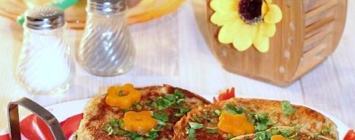 Шаг 9: картофельных блинчиков с крабовым припеком