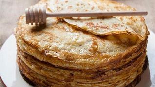 Рецепт Классических тонких блинчиков к завтраку