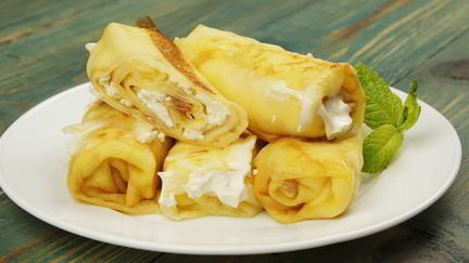 Рецепт Налистников с творогом