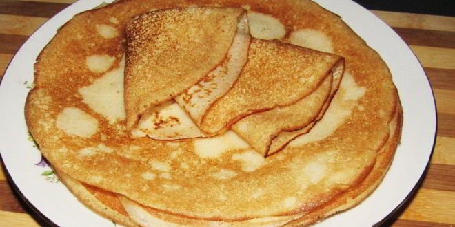 Рецепт нежнейших заварных блинчиков