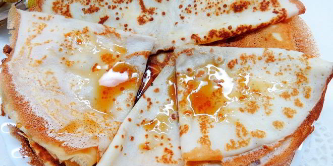 Рецепт нежных блинчиков на кефире