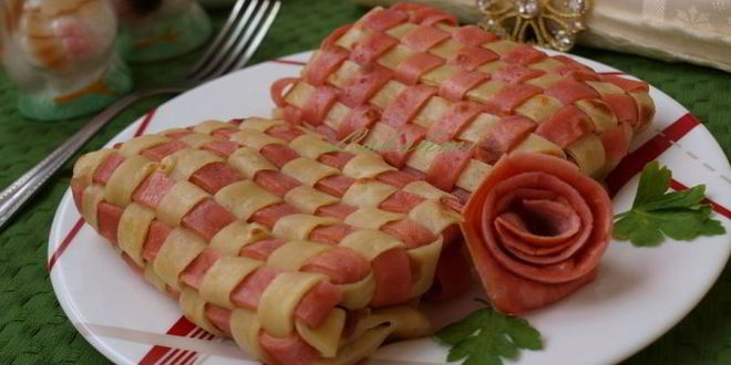 Рецепт плетеных блинчиков с гречневой начинкой