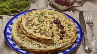 Рецепт Ржаных блинов