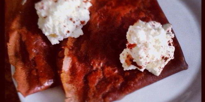 Рецепт шоколадных блинчиков