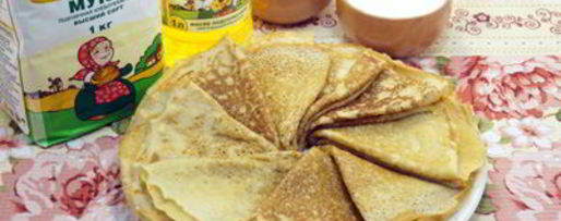 Шаг 8: тонких блинчиков на молоке с дырочками