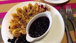 Рецепт Тыквенных блинчиков