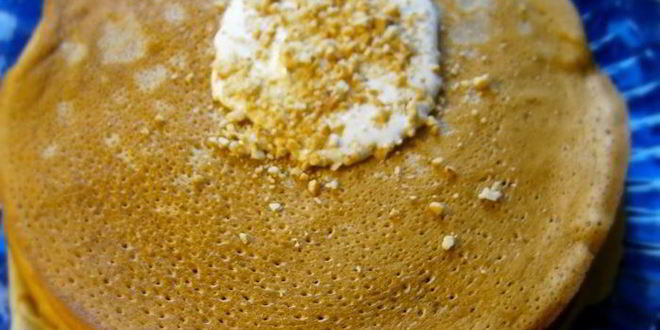 Рецепт заварных блинов на йогурте