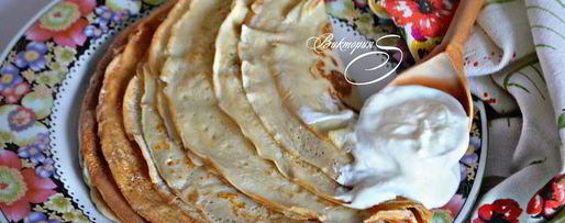 Шаг 4: заварных блинов на кефире