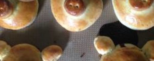 Шаг 8: булочек хрюшки с начинкой из варенья