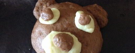 Шаг 8: булочек-мишек