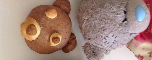 Шаг 9: булочек-мишек