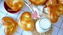 Рецепт Булочек молочных Сердечки